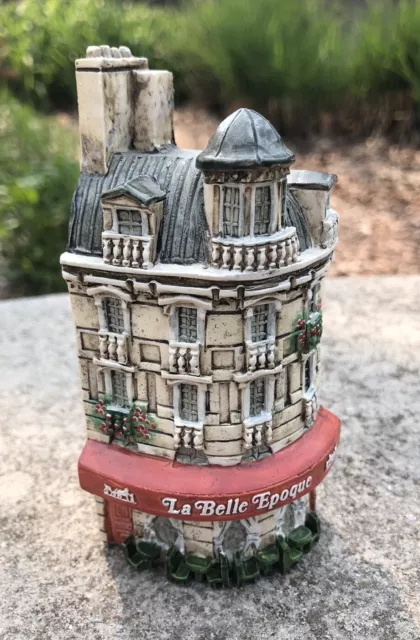J. Carlton Gault Resin French Miniature “La Belle Epoque” Paris Cafe Building