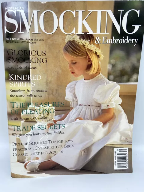 Australian Smocking & Embroidery Issue 56, 2001 Single Issue Magazine
