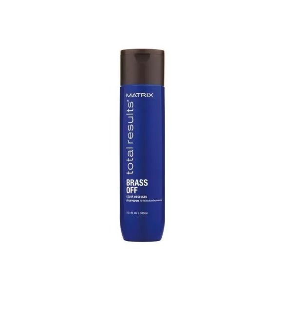 MATRIX Total Results Brass Off Shampoo  300 ml Feuchtigkeit Glanz