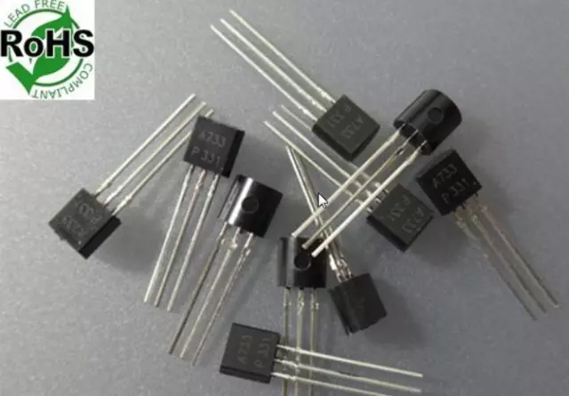 10X A733 Transistors 2Sa733 Pnp To-92