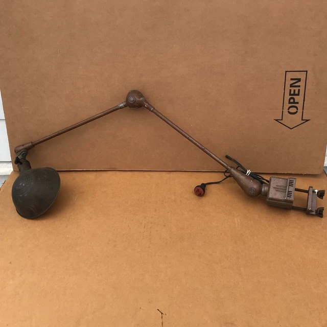 Vintage Flexo Industrial Drafting Desk Lamp Art Specialty Co. (VERY,VERY RARE!!)
