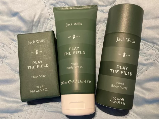 Jack Wills Shower Gel - Body Spray - Soap