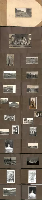 (alt352)   Fotoalbum 1. Wk englisches POW Donington Hall Kriegsgefangenenlager