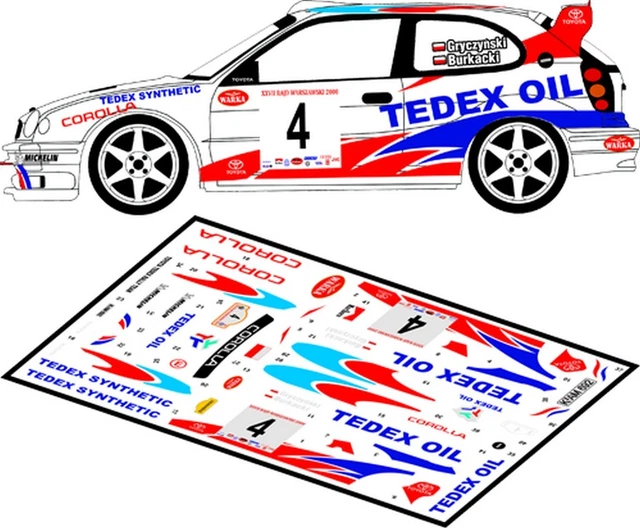 Vitesse 1:43 Toyota Corolla WRC EOS #25 Rally de Portugal 2000 Märtin