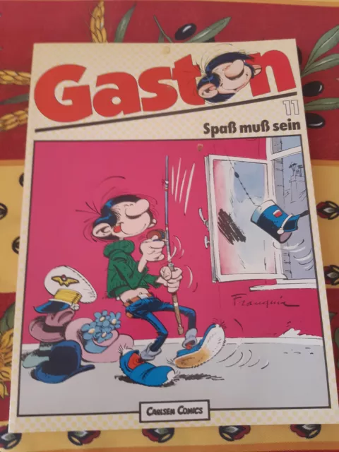 Franquin, Gaston, Spass muß sein, Band 11, Carlsen 1990 - TOP