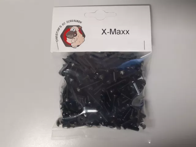 Schraubenset Hochfest oder V2A für Traxxas X-Maxx - 334 Teile