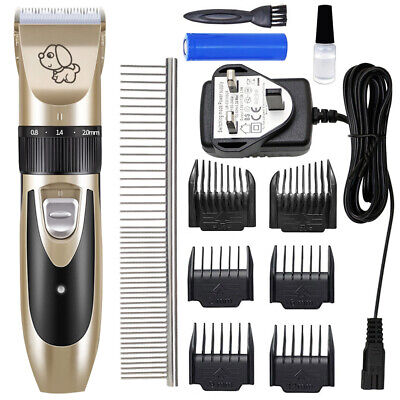 Professional Pet Dog Grooming Clipper Thick Fur Hair Trimmer Electric Shaver Kit