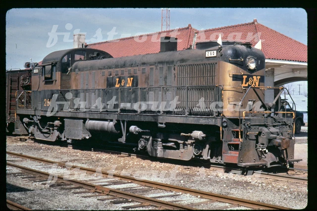 L DUPLICATE SLIDE - Louisville & Nashville L&N 260 ex Monon ALCO RS-2