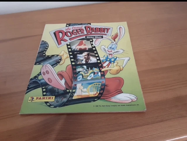 WHO FRAMED ROGER Rabbit : Panini Sticker Album from 1988 : 100 ...
