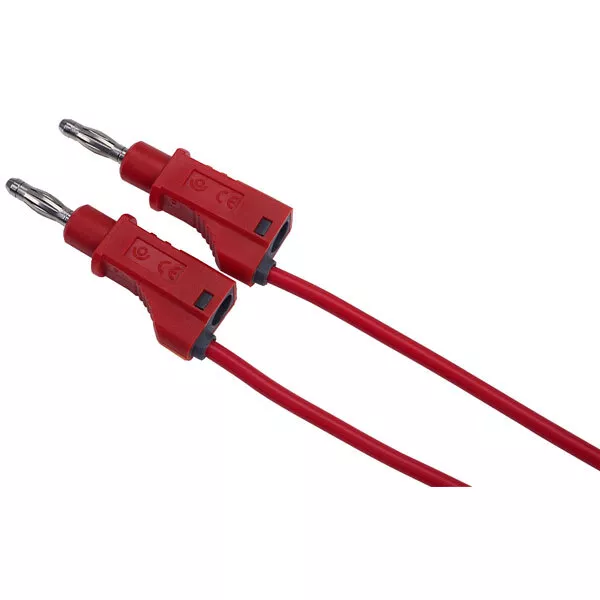 PJP 2110-100R 100cm 4mm Rosso Impilabile Cavo