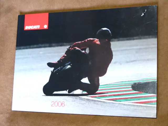 Ducati Motorcycle Range Sales Brochure 2006 approx 70 Pages