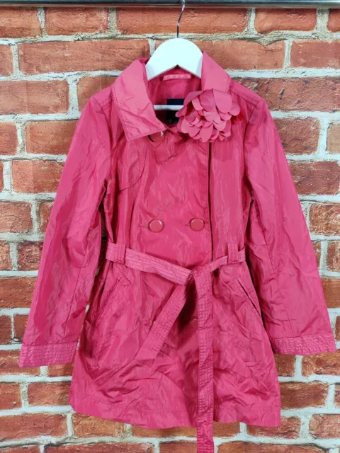 Giacca Trench Leggero Ragazza Gap Rosa Gap Età Mac 8-9 Anni Cintura Bambini 134Cm