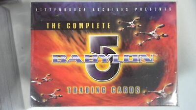 Babylon 5 The Complet 120-CARD Trading Cartes Base Ensemble 2002 Rittenhouse