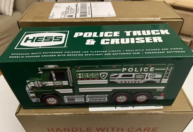 New 2023 Hess Toy Trucks, Police Truck And Cruiser