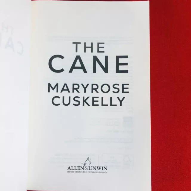 The Cane by Maryrose Cuskelly (Paperback 2022) - Australian Crime Thriller 3