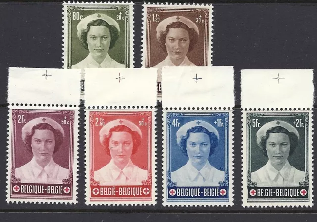 Belgique 1953 Belgian Croix Rouge VF MH / MNH