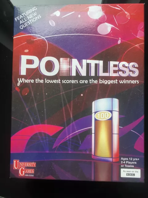 Pointless Tv Game Show Board Game New And Sealed