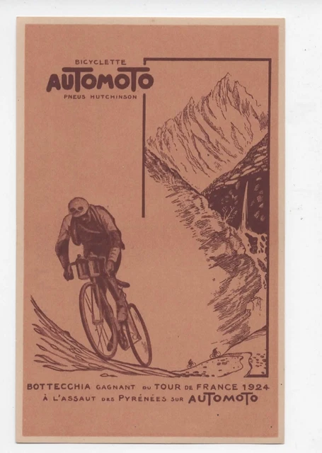 Publicité Originale Bottecchia 1926 – Premier Du Tour De France, Automoto