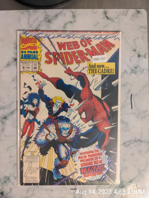 Web Of Spider-Man Annual #9 Vol. 1 Sealed Poly 1St App Marvel Annual Cm1-227