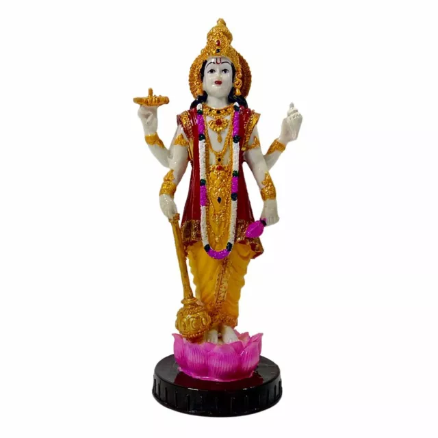 Hindu God Lord Vishnu Idol Sculpture Statue Figurine