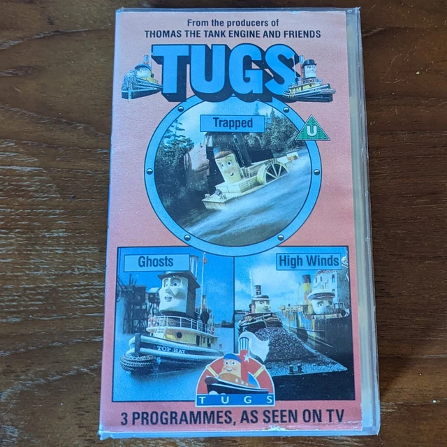 TUGS TRAPPED/GHOSTS/HIGH Winds VHS *Play Tested* £30.00 PicClick UK
