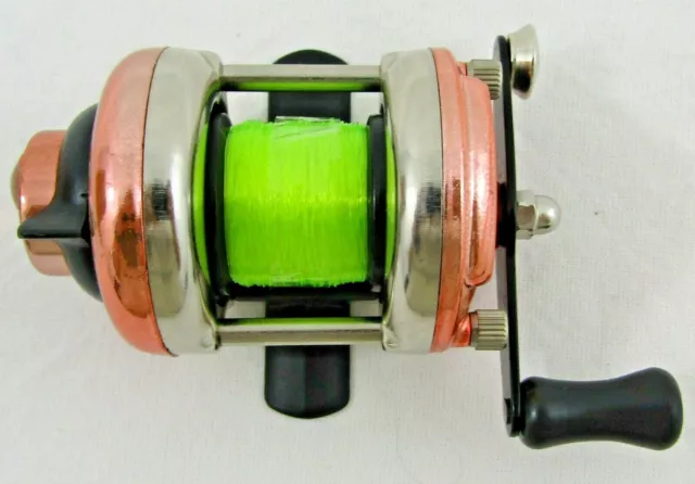3 EACH GRIZZLY Mini Crappie Reel, G-101 Green, (For Crappie Pole/Rod)  $29.95 - PicClick