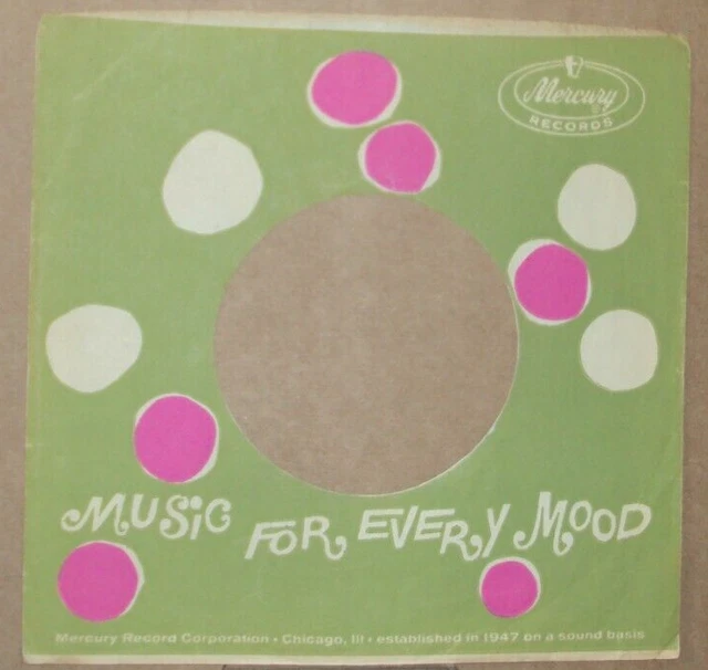 "Mercury","Company Sleeve","Original","45rpm","7inch","Record","Vintage,} )));0>