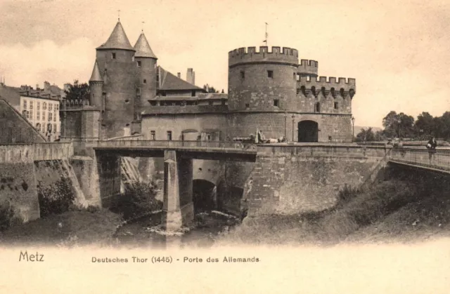 CPA 57 - METZ (Moselle) - Deutsches Thor (1445) - Gate of the Germans