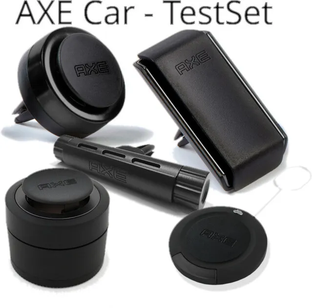 AXE DEODORANTE DA appendere 3 D deodorante per ambienti auto collisione  pelle e biscotti EUR 6,22 - PicClick IT