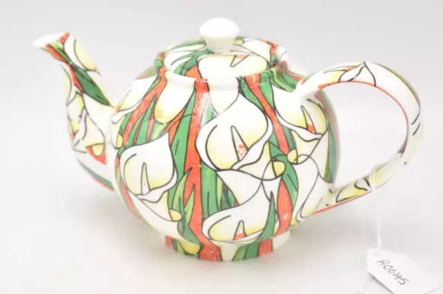 Vintage Cardew Designs Lilies Teapot Novelty Decorative Collectible