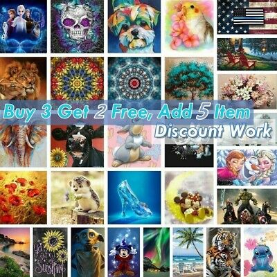 5D Diamond Painting Full Drill Embroidery Cross Stitch Kits Art Decoration Gifts