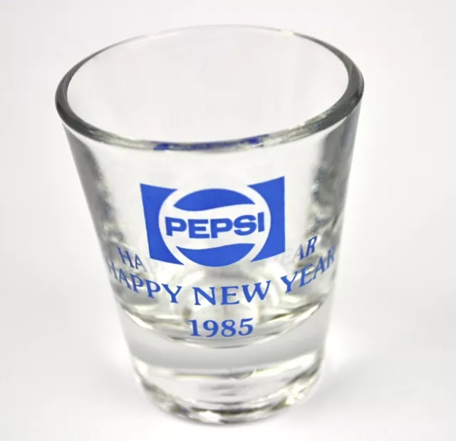 Pepsi Cola Glas USA Stamper Stamperl Schnapsglas shot glass 1985