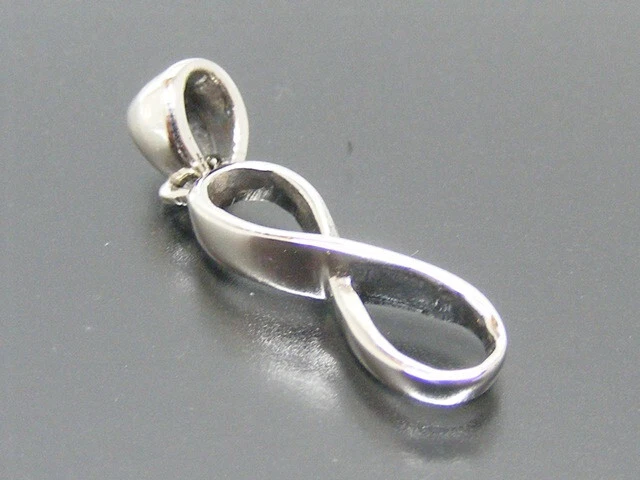 Collana Endless Love Infinity con Diamanti 0.23 ct in Argento Placcato Oro Rosa