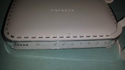 NETGEAR DOUBLE 108MBPS 108 Mbps WIRELESS ROUTER WGU624!! NO AC POWER SUPPLY