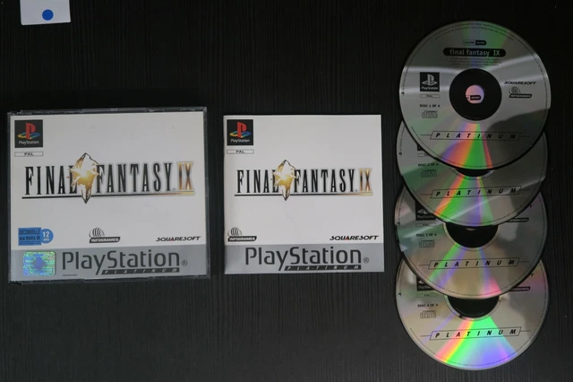 FINAL FANTASY IX 9 Platinum Sony Playstation 1 PS1 Complet Plat EUR 39