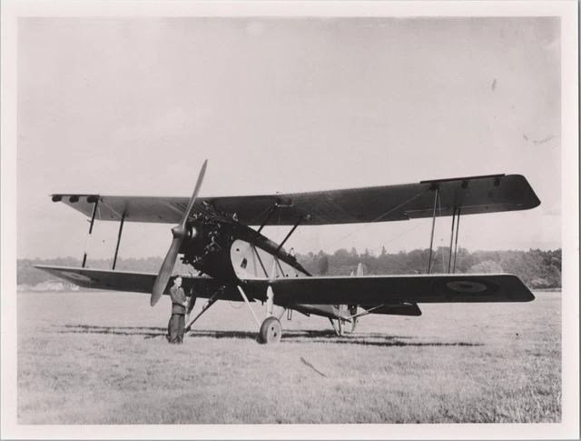 Vickers Vildebeest Vintage Photo Raf Royal Air Force