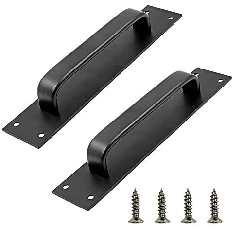 Jiozermi 2 Pack Sliding Barn Door Handle, 7.9 Inch Gate Door Handle,...