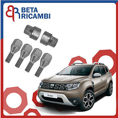 FARAD KIT BULLONI ANTIFURTO PER FIAT PUNTO EVO 11/2005 > ZINCATI FLOWER LOCK FARAD 