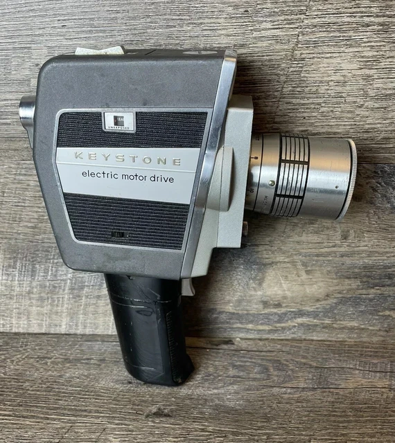 KEYSTONE REGAL 776 8Mm Movie Camera Electric Eye Zoom Vintage No Grip
