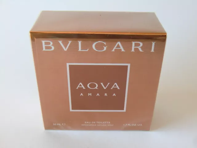 Bvlgari Aqva Amara EDT Nat Spray 50ml - 1.7 Oz BNIB Retail Sealed
