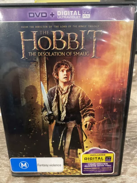 Hobbit: The Desolation Of Smaug (2013) DVD Region 4 - (b54/12) free postage