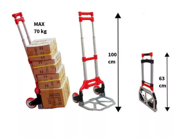 Diable Chariot A Main Capacite 75 Kg 2