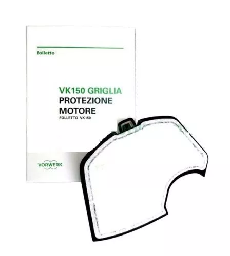 Griglia Protezione Filtro Motore 49013 ORIGINALE Folletto Vorwerk VK140 VK150