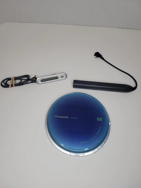 PANASONIC SL-CT720 PORTABLE CD Player D-Sound With Battery