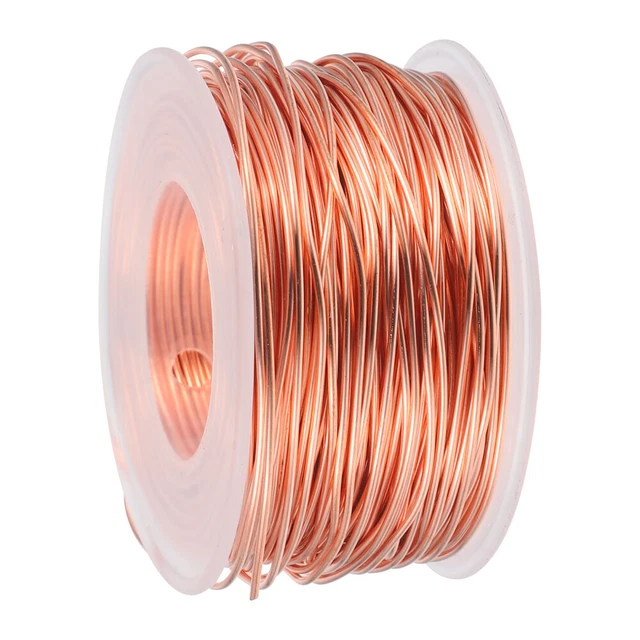 GOONSDS Copper Wire Rolls - Craft Copper Wire per la Scultura Fai da Te 1,5 Millimetri x 5m