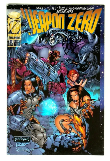 Weapon Zero #T-4 Signed Joe Benitez Image Comics
