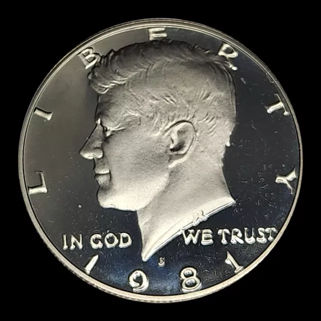 1981 S Kennedy Half Dollar  Taken From Proof  Set MS Uncirculated