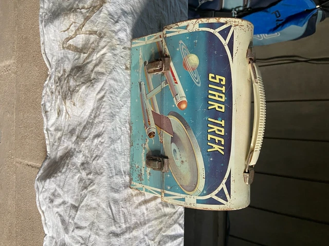 1968 Star Trek Vintage Aladdin Dome Top Lunch Box No Reserve Free shipping!!!!!!