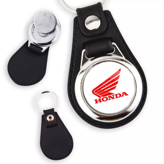 Pour étui à clés en cuir pour moto Honda, étui à clés NS125la