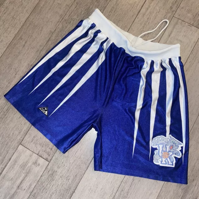 Vtg 90s Kentucky Wildcats Shorts Icicle Basketball Jersey Apex One Mens LARGE
